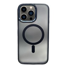 iPhone 15 Pro Max Solid Magsafe Kapak - Lacivert