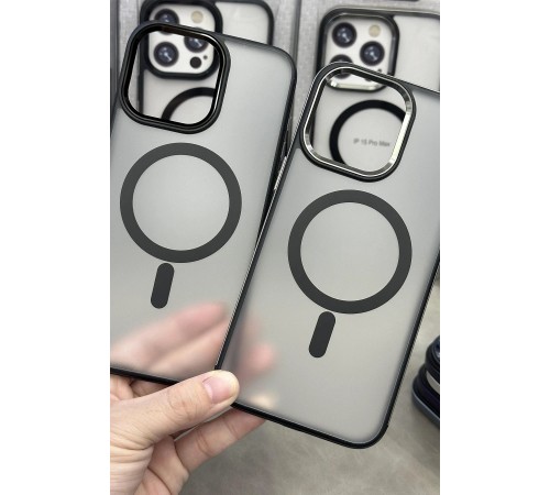 iPhone 15 Pro Max Solid Magsafe Kapak - Lacivert iPhone 15 Pro Max Solid Magsafe Kapak - Lacivert