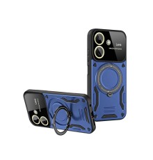 Xiaomi Redmi 13C Kılıf Joy Lens Standlı Kapak - Lacivert