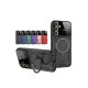 Samsung Galaxy A34 5G Kılıf Joy Lens Standlı Kapak - Mor