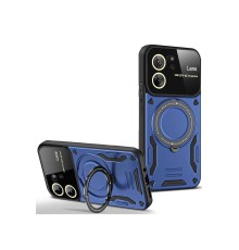 Xiaomi Mi 13T Pro Kılıf Joy Lens Standlı Kapak - Lacivert