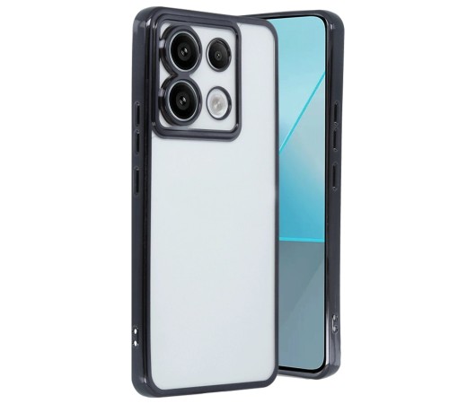 Xiaomi Poco X6 Kılıf Razer Lensli Silikon - Siyah Xiaomi Poco X6 Kılıf Razer Lensli Silikon - Siyah