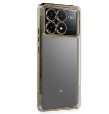 Xiaomi Poco X6 Pro Kılıf Razer Lensli Silikon - Gold
