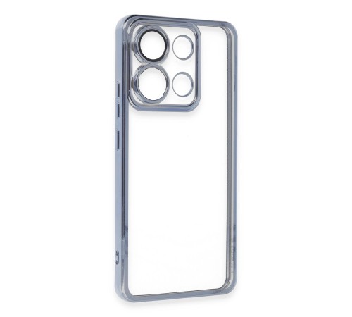 Xiaomi Poco X6 Pro Kılıf Razer Lensli Silikon - Sierra Blue Xiaomi Poco X6 Pro Kılıf Razer Lensli Silikon - Sierra Blue