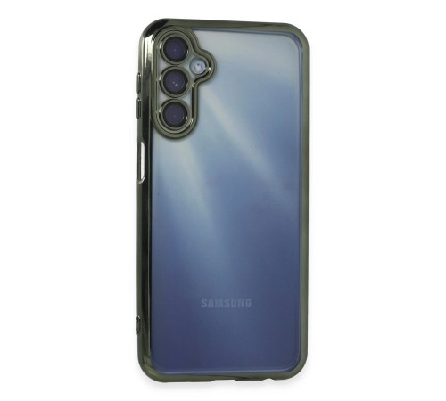 Samsung Galaxy A15 4G Kılıf Razer Lensli Silikon - Yeşil Samsung Galaxy A15 4G Kılıf Razer Lensli Silikon - Yeşil