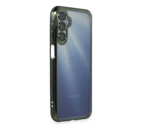 Samsung Galaxy A15 4G Kılıf Razer Lensli Silikon - Yeşil Samsung Galaxy A15 4G Kılıf Razer Lensli Silikon - Yeşil