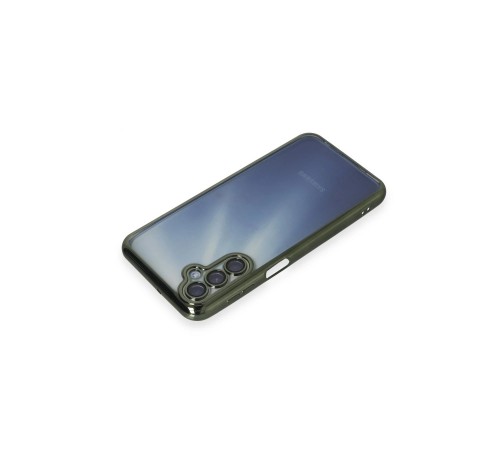 Samsung Galaxy A15 4G Kılıf Razer Lensli Silikon - Yeşil Samsung Galaxy A15 4G Kılıf Razer Lensli Silikon - Yeşil