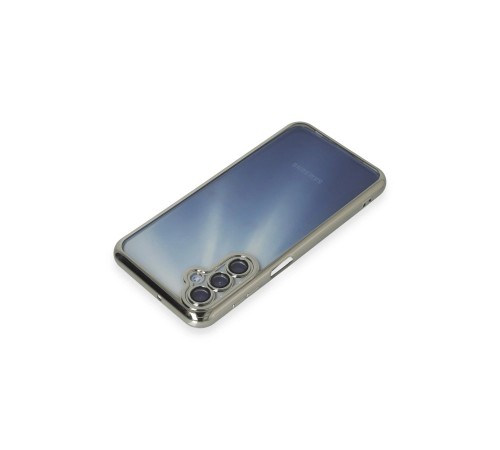 Samsung Galaxy A35 5G Kılıf Razer Lensli Silikon - Gümüş Samsung Galaxy A35 5G Kılıf Razer Lensli Silikon - Gümüş