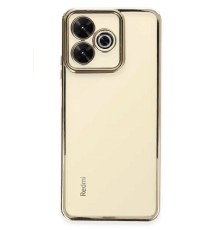 Xiaomi Redmi 13 4G Kılıf Razer Lensli Silikon - Gold
