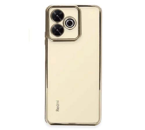 Xiaomi Redmi 13 4G Kılıf Razer Lensli Silikon - Gold Xiaomi Redmi 13 4G Kılıf Razer Lensli Silikon - Gold