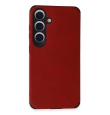 Samsung Galaxy S24 Kılıf Loop Deri Silikon - Kırmızı