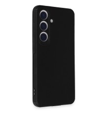 Samsung Galaxy S24 Plus Kılıf Loop Deri Silikon - Siyah