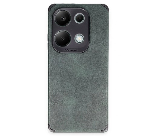 Xiaomi Redmi Note 13 4G Kılıf Loop Deri Silikon - Yeşil Xiaomi Redmi Note 13 4G Kılıf Loop Deri Silikon - Yeşil
