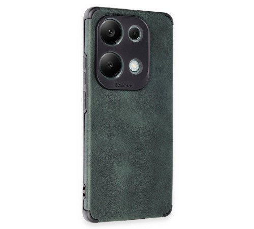 Xiaomi Redmi Note 13 4G Kılıf Loop Deri Silikon - Yeşil Xiaomi Redmi Note 13 4G Kılıf Loop Deri Silikon - Yeşil