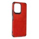 Xiaomi Redmi 13C Kılıf Loop Deri Silikon - Kırmızı