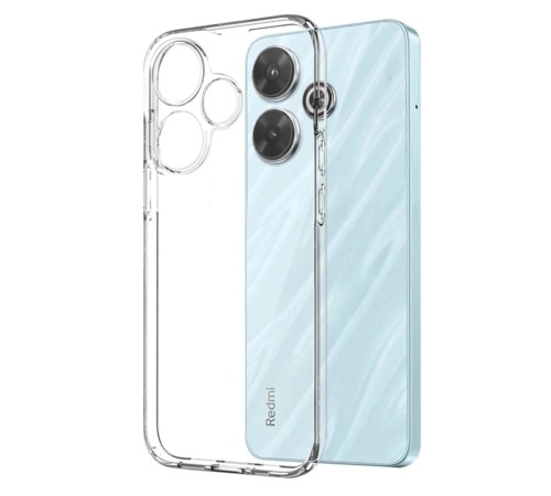 Xiaomi Redmi 13 4G Kılıf Kart Şeffaf Silikon - Şeffaf Xiaomi Redmi 13 4G Kılıf Kart Şeffaf Silikon - Şeffaf