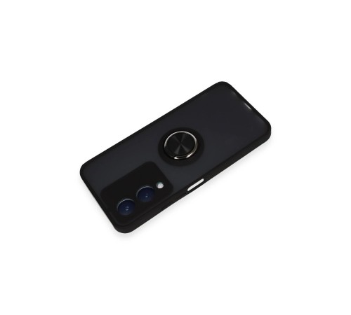 Vivo Y17S Kılıf Montreal Yüzüklü Silikon Kapak - Siyah Vivo Y17S Kılıf Montreal Yüzüklü Silikon Kapak - Siyah