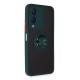 Vivo Y17S Kılıf Montreal Yüzüklü Silikon Kapak - Yeşil