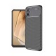 Samsung Galaxy A05 Kılıf Auto Focus Karbon Kapak - Siyah
