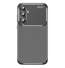 Samsung Galaxy A15 4G Kılıf Auto Focus Karbon Kapak - Siyah
