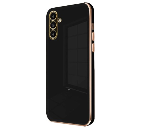 Samsung Galaxy A15 4G Kılıf Volet Silikon - Siyah Samsung Galaxy A15 4G Kılıf Volet Silikon - Siyah