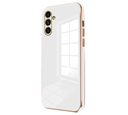 Samsung Galaxy A15 4G Kılıf Volet Silikon - Beyaz Samsung Galaxy A15 4G Kılıf Volet Silikon - Beyaz