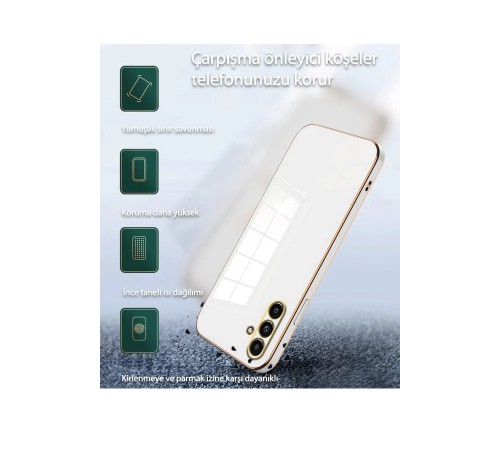Samsung Galaxy A15 4G Kılıf Volet Silikon - Pembe Samsung Galaxy A15 4G Kılıf Volet Silikon - Pembe