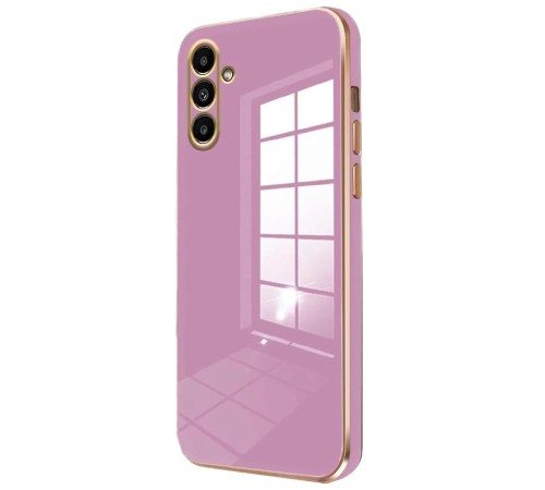 Samsung Galaxy A15 4G Kılıf Volet Silikon - Mor Samsung Galaxy A15 4G Kılıf Volet Silikon - Mor