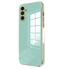 Samsung Galaxy A15 4G Kılıf Volet Silikon - Açık Yeşil