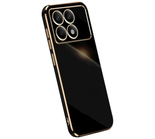 Xiaomi Poco X6 Pro Kılıf Volet Silikon - Siyah Xiaomi Poco X6 Pro Kılıf Volet Silikon - Siyah