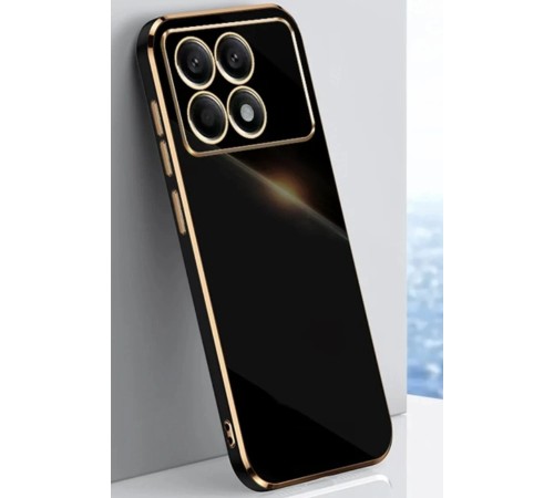 Xiaomi Poco X6 Pro Kılıf Volet Silikon - Siyah Xiaomi Poco X6 Pro Kılıf Volet Silikon - Siyah