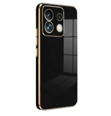 Xiaomi Poco M6 Pro 4G Kılıf Volet Silikon - Siyah