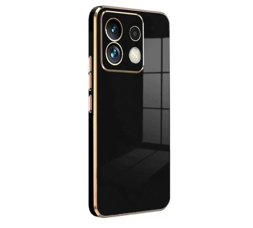 Xiaomi Poco M6 Pro 4G Kılıf Volet Silikon - Siyah