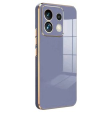 Xiaomi Poco M6 Pro 4G Kılıf Volet Silikon - Mavi
