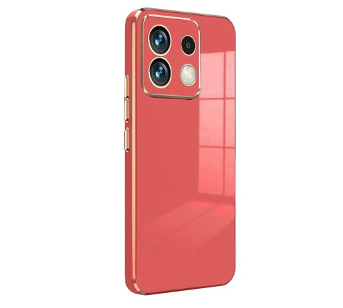 Xiaomi Poco M6 Pro 4G Kılıf Volet Silikon - Kırmızı Xiaomi Poco M6 Pro 4G Kılıf Volet Silikon - Kırmızı