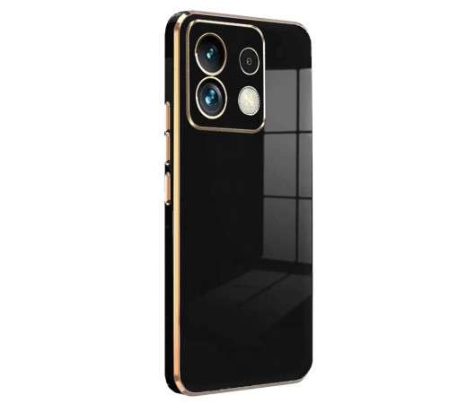 Xiaomi Redmi Note 13 4G Kılıf Volet Silikon - Siyah Xiaomi Redmi Note 13 4G Kılıf Volet Silikon - Siyah