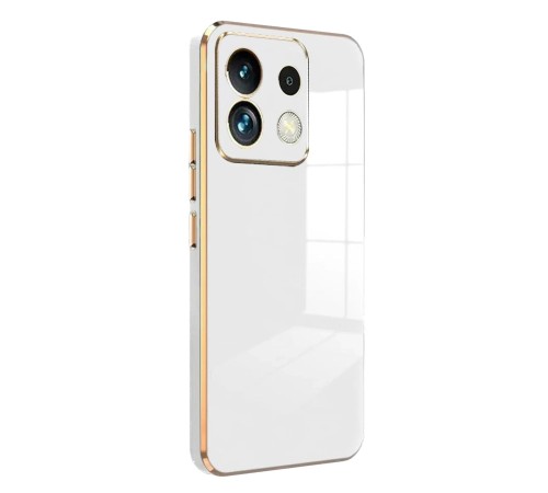 Xiaomi Redmi Note 13 4G Kılıf Volet Silikon - Beyaz Xiaomi Redmi Note 13 4G Kılıf Volet Silikon - Beyaz
