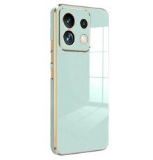 Xiaomi Redmi Note 13 4G Kılıf Volet Silikon - Açık Yeşil