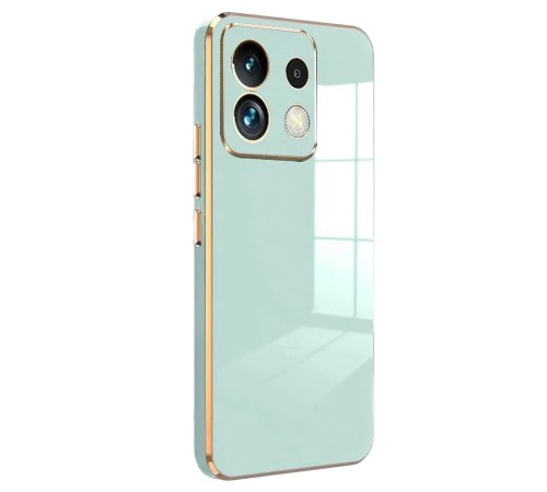 Xiaomi Redmi Note 13 4G Kılıf Volet Silikon - Açık Yeşil Xiaomi Redmi Note 13 4G Kılıf Volet Silikon - Açık Yeşil