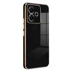 Xiaomi Redmi 13 4G Kılıf Volet Silikon - Siyah