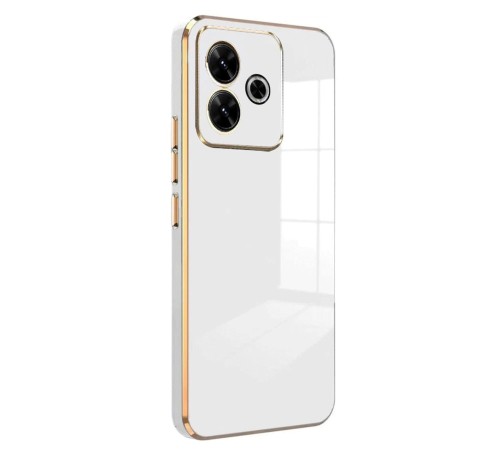 Xiaomi Redmi 13 4G Kılıf Volet Silikon - Beyaz Xiaomi Redmi 13 4G Kılıf Volet Silikon - Beyaz