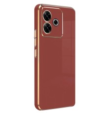 Xiaomi Redmi 13 4G Kılıf Volet Silikon - Kırmızı