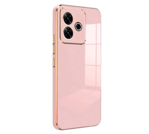 Xiaomi Redmi 13 4G Kılıf Volet Silikon - Pembe Xiaomi Redmi 13 4G Kılıf Volet Silikon - Pembe