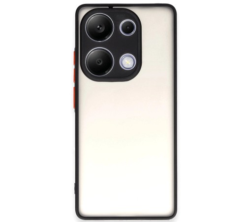 Xiaomi Redmi Note 13 Pro 4G Kılıf Montreal Silikon Kapak - Siyah Xiaomi Redmi Note 13 Pro 4G Kılıf Montreal Silikon Kapak - Siyah