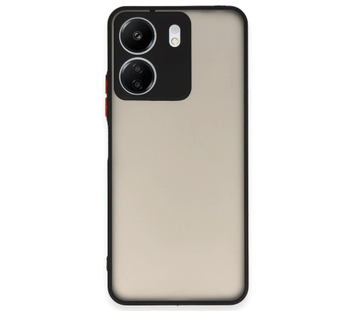 Xiaomi Redmi 13C Kılıf Montreal Silikon Kapak - Siyah Xiaomi Redmi 13C Kılıf Montreal Silikon Kapak - Siyah