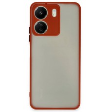Xiaomi Redmi 13C Kılıf Montreal Silikon Kapak - Kırmızı