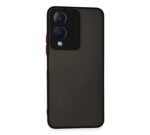 Vivo Y17S Kılıf Montreal Silikon Kapak - Siyah Vivo Y17S Kılıf Montreal Silikon Kapak - Siyah