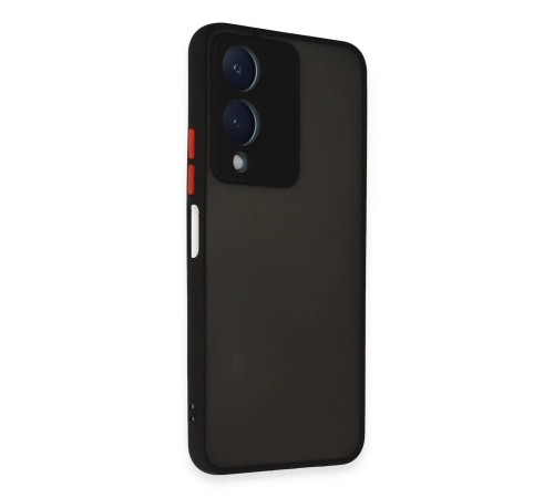 Vivo Y17S Kılıf Montreal Silikon Kapak - Siyah Vivo Y17S Kılıf Montreal Silikon Kapak - Siyah