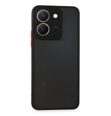 Vivo Y36 Kılıf Montreal Silikon Kapak - Siyah