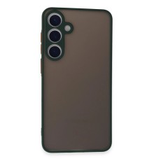 Samsung Galaxy S24 Kılıf Montreal Silikon Kapak - Yeşil